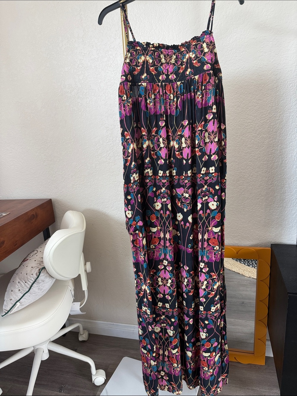 Anthropologie Floral Maxi Dress